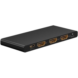 Goobay HDMI Splitter 58481 1-in σε 2-out 4K/60hz - Μαύρο