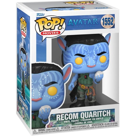 Funko Pop! Movies - Avatar: The Way of Water - Recom Quaritch #1552 image 1