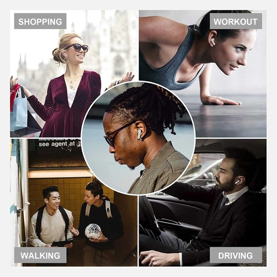 Ακουστικά Bluetooth Cellularline Seek Pro - Λευκά image 2