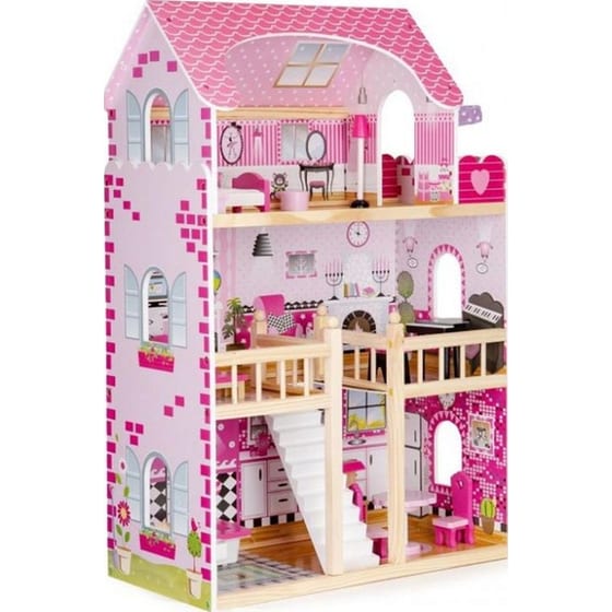 Ξύλινο Κουκλόσπιτο Maryland Τριώροφο image 0