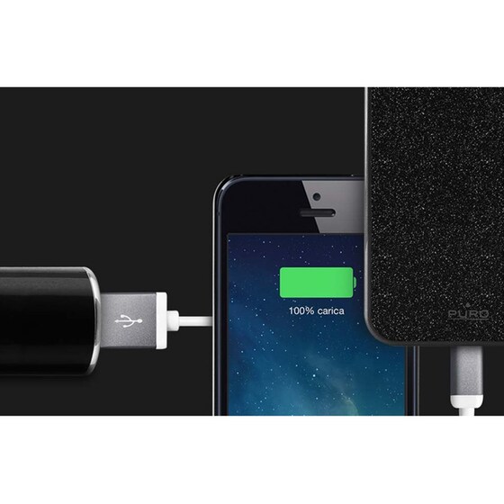 Powerbank Puro External Battery 2200 mAh Ασημί BB22C1SIL image 2