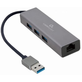 Cablexpert Usb Am Gigabit Network Adapter With 3-port Usb 3.0 Hub