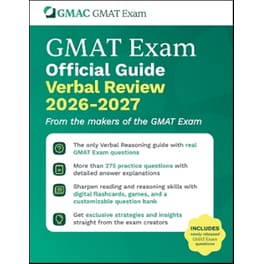 GMAT Official Guide Verbal Review 2026 - 2027