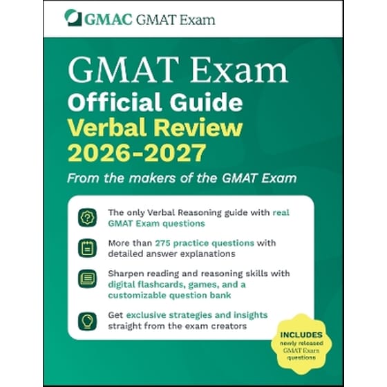 GMAT Official Guide Verbal Review 2026 - 2027 image 0
