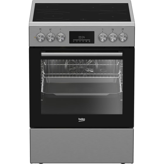 BEKO FBM67320XS 72 Lt Inox Ηλεκτρική Κουζίνα Κεραμική image 0