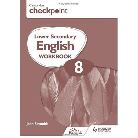 Cambridge Checkpoint Lower Secondary English Workbook 8: Second Edition image 0