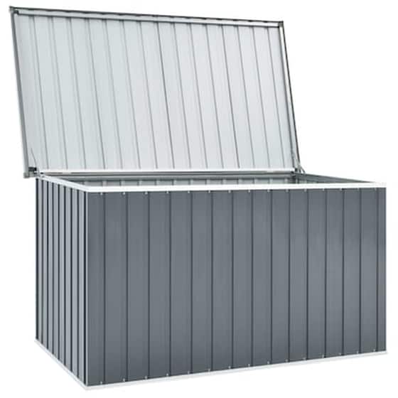 Vidaxl Μπαούλο Αποθήκευσης Κήπου Γκρι 171 X 99 X 93 Εκ. image 3