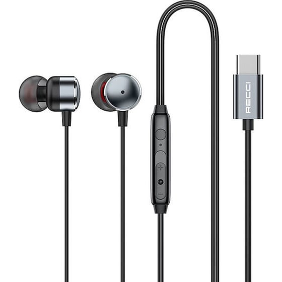 Recci REP-L38 Handsfree USB Type-C - Silver image 0