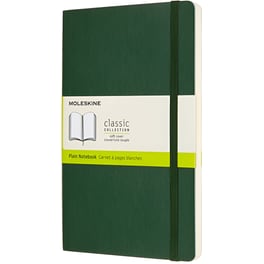 Σημειωματάριο Moleskine Plain Large Πράσινο (1 Τεμάχιο)