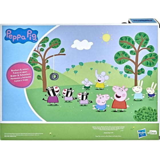 Hasbro Peppa Pig Carry Along Brothers And Sisters image 4