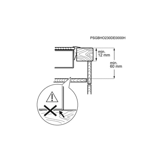 ELECTROLUX OPEB2520V & EHF6240IOK 72 Lt Μπεζ Εντοιχιζόμενος Σετ Φούρνος και Εστία image 9