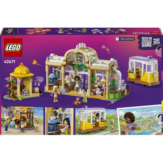 LEGO® Friends Καφετέρια με Φυτά & Ανθοπωλείο (42671) image 8