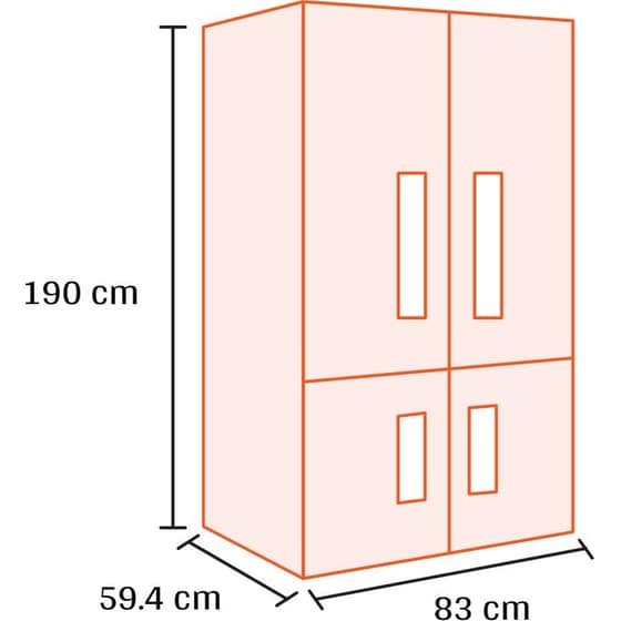 HAIER HCKR7819DWGB Total No Frost 459 Lt Μαύρο Ψυγείο Ντουλάπα image 2