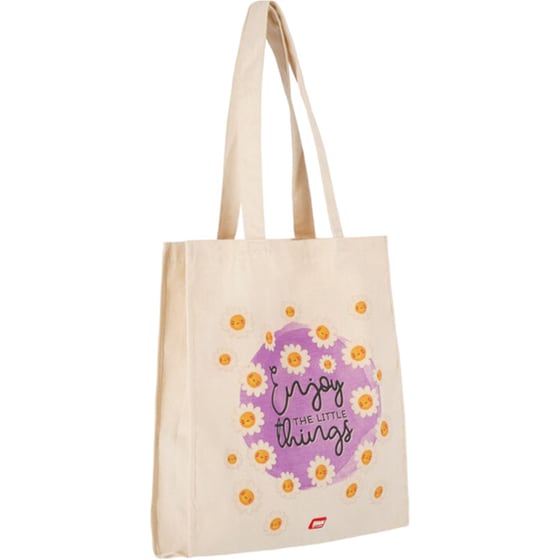 Τσάντα Tote Legami Daisy από Ύφασμα Βαμβακερή - Πολύχρωμη image 2