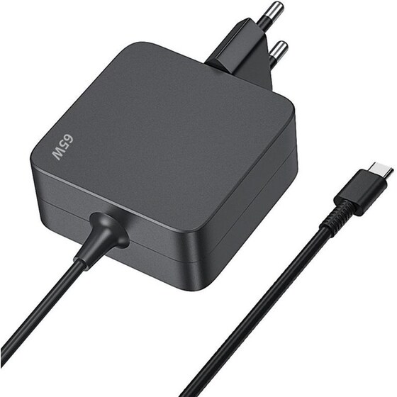 Φορτιστής LAMTECH LAM113447 για laptop Universal με υποδοχή USB-C - 65 W image 2