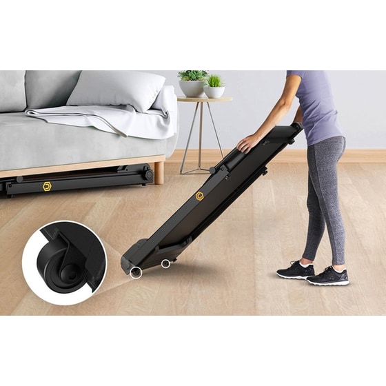 UREVO Foldi Mini Ηλεκτρικός Διάδρομος Γυμναστικής Μαύρο image 5
