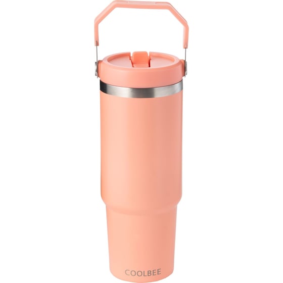 Θερμός Handled Tumbler Coolbee Πορτοκαλί 850 ml image 0