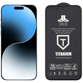 Προστατευτικό οθόνης Apple iPhone 16 Pro Max (6.9") - Idol Titanium Semi Curved Black