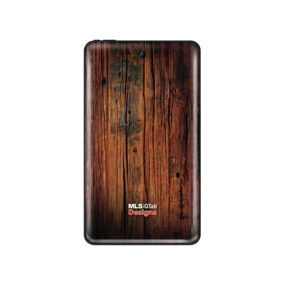 MLS iQTab Designs Tablet 8" 8GB Wood Texture Deep image 2