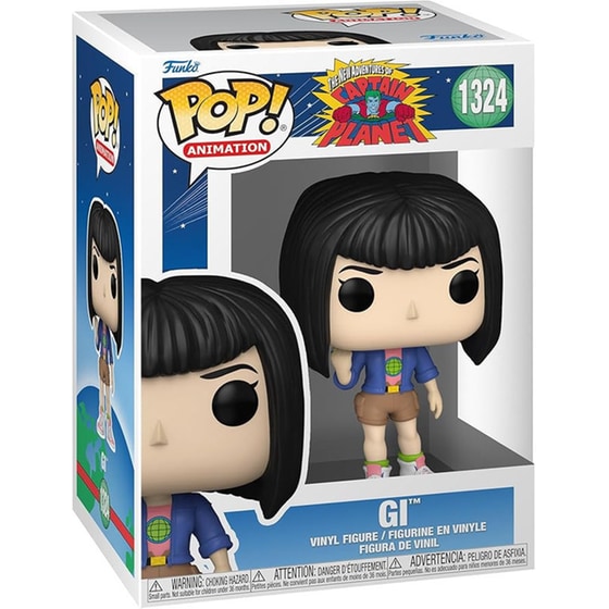 Funko Pop! Animation - Captain Planet - Gi #1324 image 1