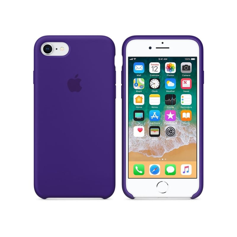 Θήκη iPhone 8/7 - Apple Silicone Case - Ultra Violet