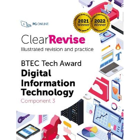 ClearRevise BTEC Digital Information Technology Level 1/2 Component 3 image 0