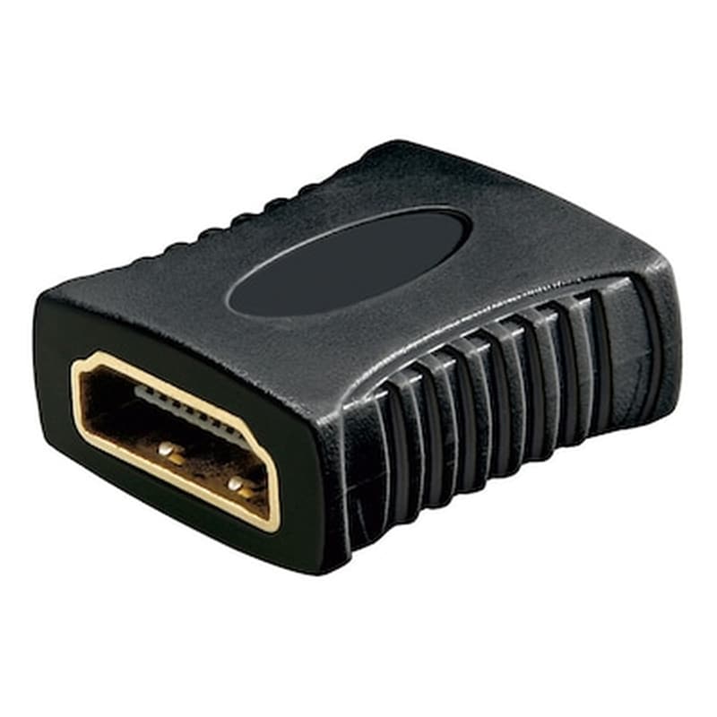 OEM Oem Adapter Επίχρυσο Hdmi Female To Hdmi Female