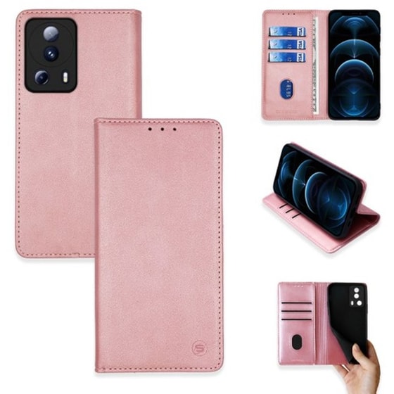Θήκη Xiaomi 13 Lite - Vintage Magnet Book Sonique - Ροζ Χρυσό image 0
