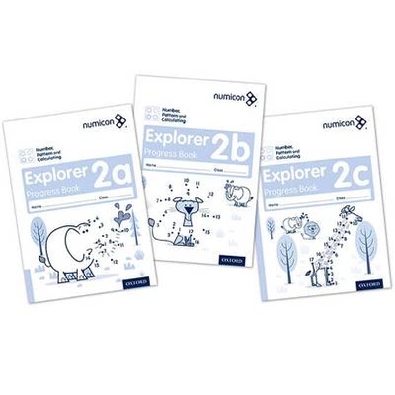 Numicon- Number, Pattern and Calculating 2 Explorer Progress Books ABC (Mixed pack) 2 Numicon- Number, Pattern and Calculating 2 Explorer Progress Books ABC (Mixed pack) 0946354