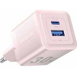 Φορτιστής Πρίζας Vention FEQP0-EU Gan USB-C 30W - Ροζ