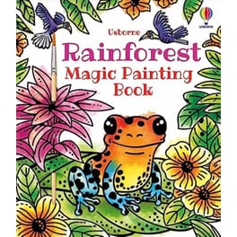 Rainforest Magic Painting Book