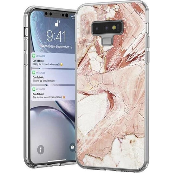 Θήκη Samsung Galaxy Note 9 - Wozinsky Marble Case - Rose Gold image 0