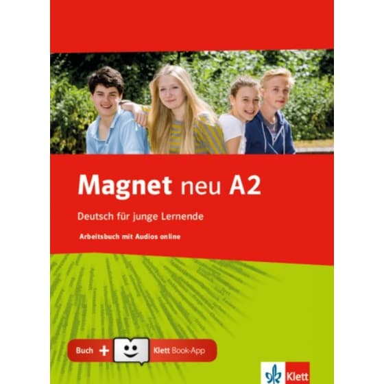 Magnet neu A2, Arbeitsbuch mit Audios online + Klett Book-App-Code image 0