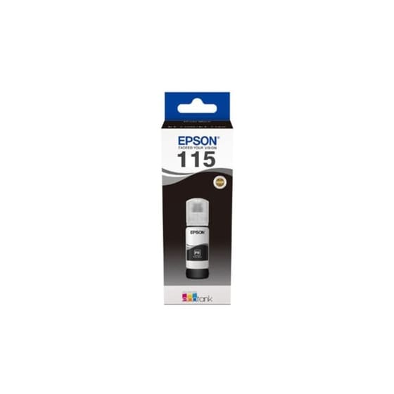 Epson 115 Μαύρο Μελάνι Εκτυπωτή C13T07C14A image 0