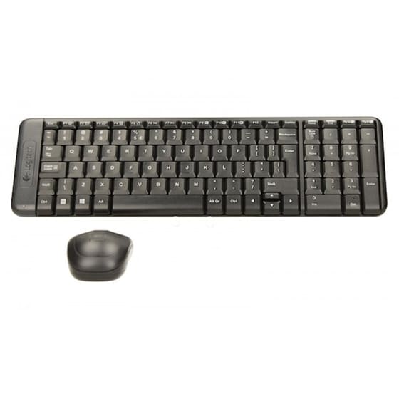 Logitech MK220 Ασύρματο Σετ Πληκτρολόγιο & Ποντίκι (UK) image 0