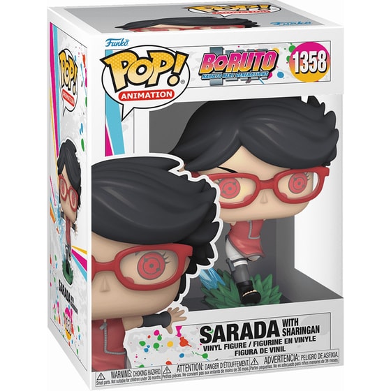 Funko Pop! Animation - Naruto Boruto - Sarada with Sharingan #1358 image 1