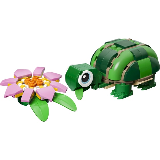 LEGO® Creator Turtle with a Water Lily Flower (31377) image 1
