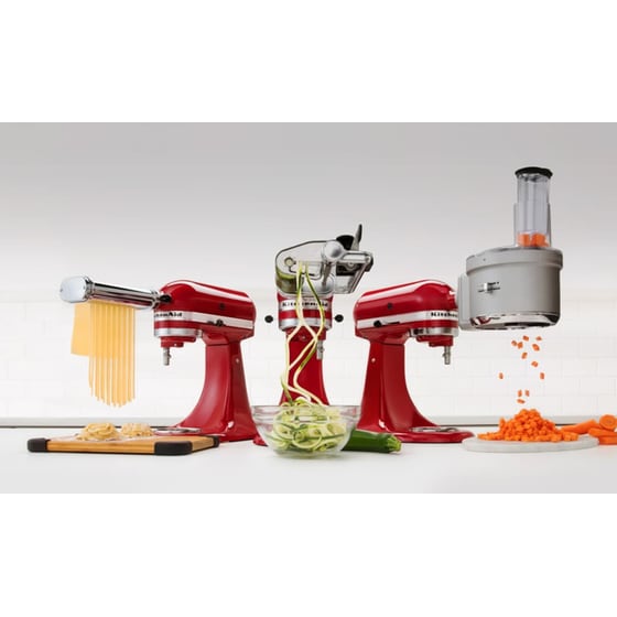 Κουζινομηχανή KITCHENAID 5KSM125EER 300 W 4.8 L Κόκκινο image 4