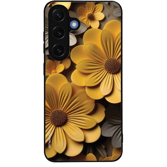 Θήκη Samsung Galaxy S25 - Sonique 3D Flower Series - Κίτρινο image 0