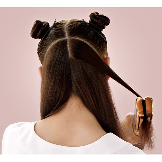 DYSON AIRSTRAIT™ HT01 Ισιωτικό Μαλλιών Amber Silk/Pink Champagne Gift Pack image 10