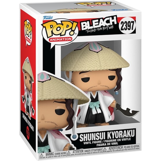 Funko Pop! Animation: Bleach Thousand Year Blood War - Shunsui Kyoraku #2397 Vinyl Figure image 1