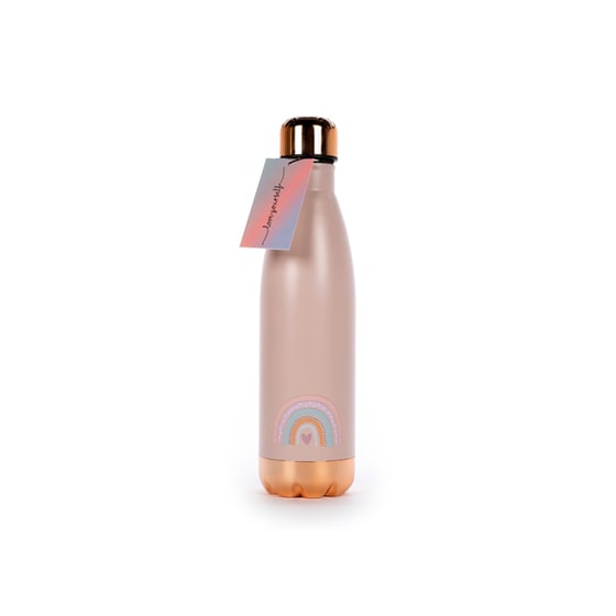 Μπουκάλι Θερμός Gold Pink image 0