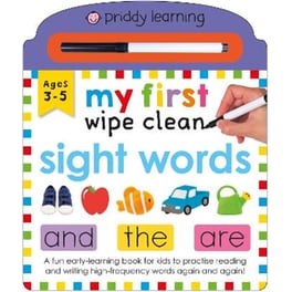 My First Wipe Clean Sight Words