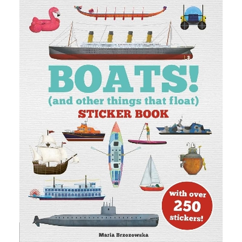 Boats! Sticker Book