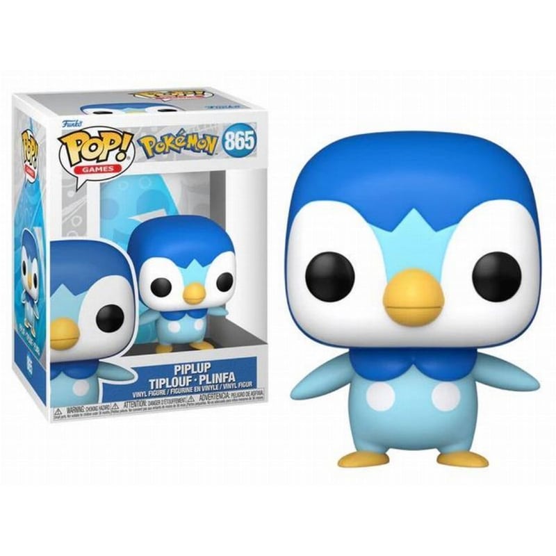 FUNKO Funko Pop! Games - Pokemon - Piplup #865