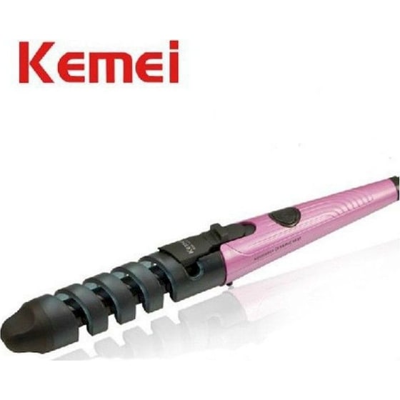 Ψαλίδι Μαλλιών Kemei KM-1026 35 W Μαύρο/Ροζ image 1