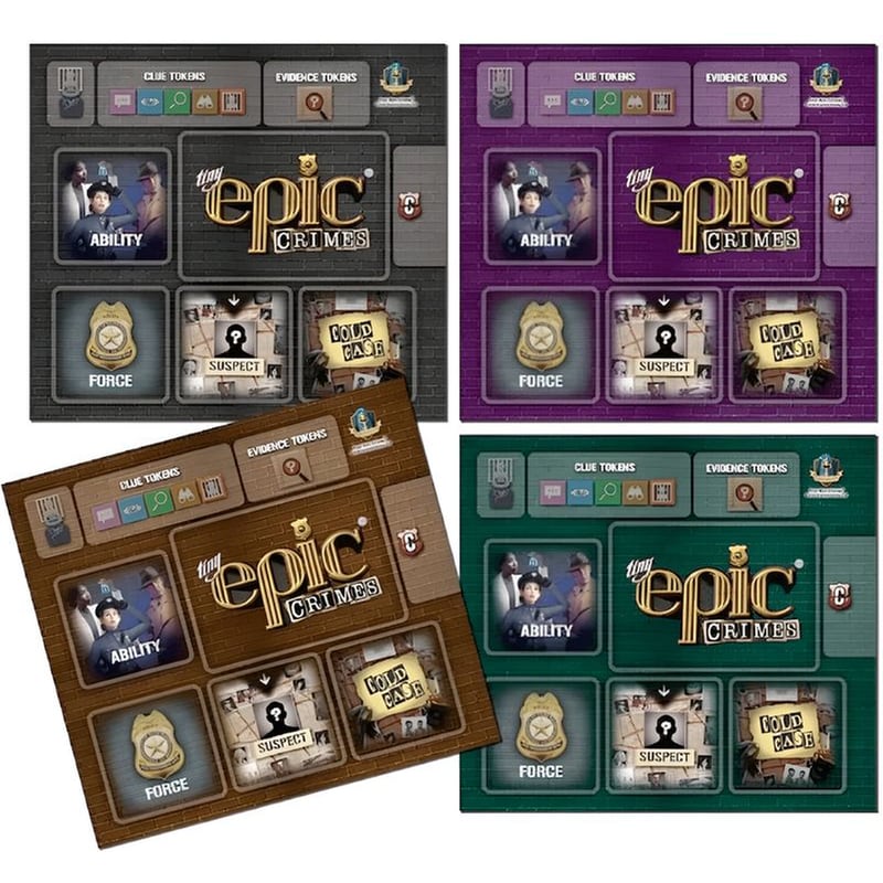 SCOTT ALMES Tiny Epic Crimes - 4 Players Mats Επέκταση (SCOTT ALMES)