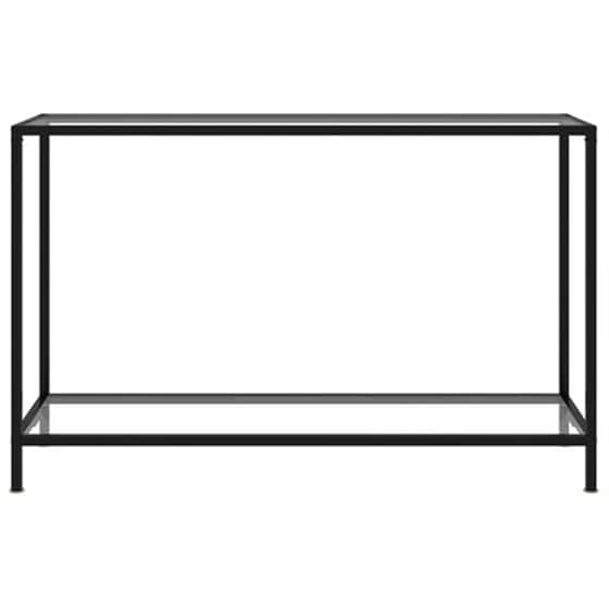 Κονσόλα  Vidaxl από Ψημένο Γυαλί 120x35x75 cm - Διάφανο image 2