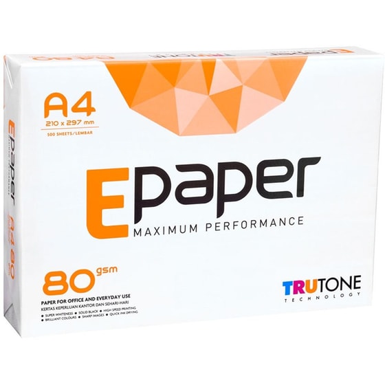 Χαρτί Φωτοτυπικού E-Paper Diamond A4 500 φύλλα Λευκό image 0