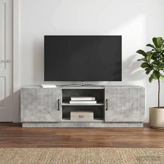 Έπιπλο Τηλεόρασης VidaXL 150x31x47 cm - Γκρι Σκυροδέματος image 3